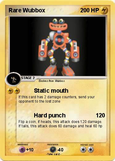 Pokemon Rare Wubbox