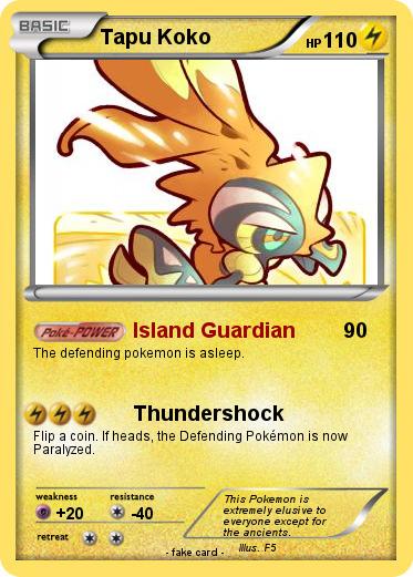 Pokemon Tapu Koko
