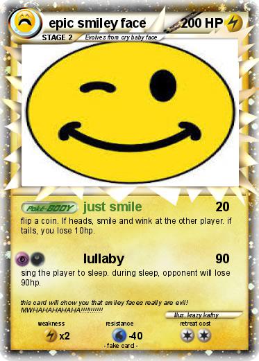 Pokemon epic smiley face