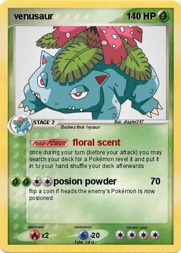 Pokemon venusaur