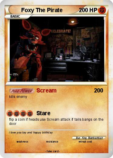 Pokemon Foxy The Pirate