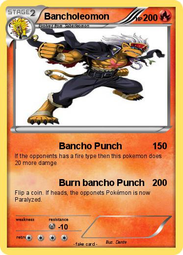 Pokemon Bancholeomon