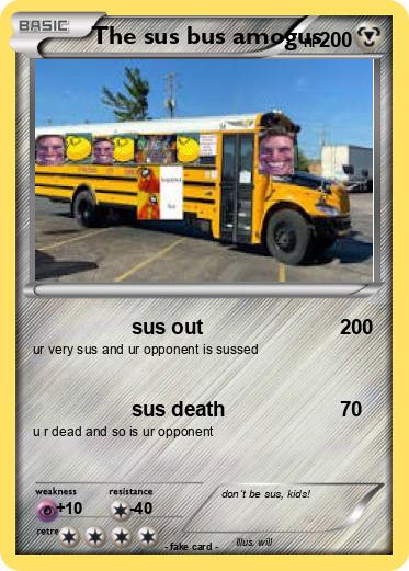 Pokemon The sus bus amogus