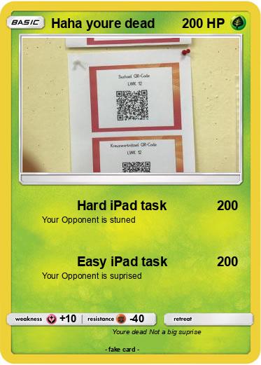 Pokemon Haha youre dead