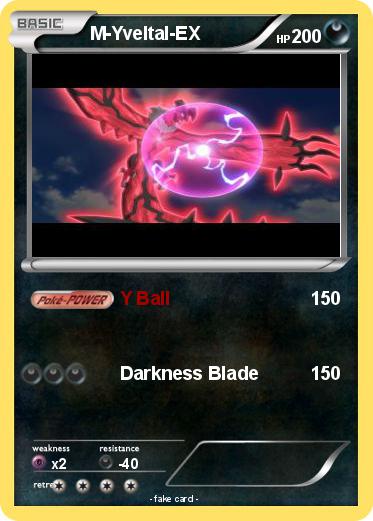 Pokemon M-Yveltal-EX