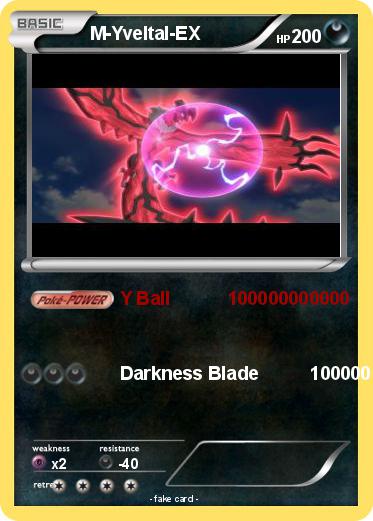 Pokemon M-Yveltal-EX