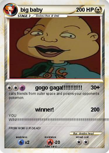 Pokemon big baby