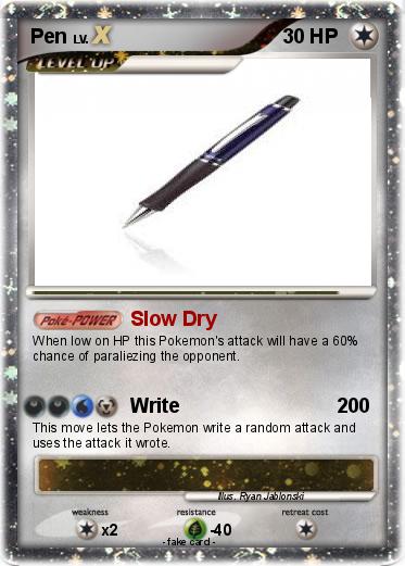 Pokemon Pen
