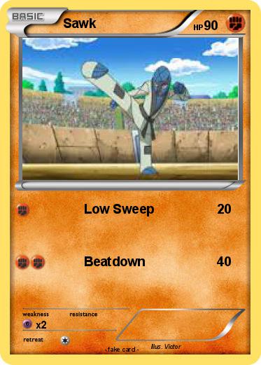 Pokemon Sawk