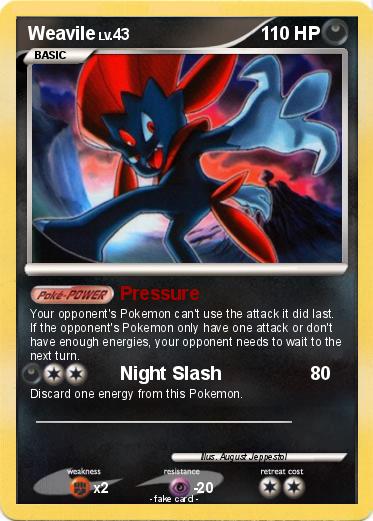 Pokemon Weavile