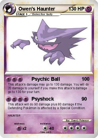 Pokemon Owen's Haunter