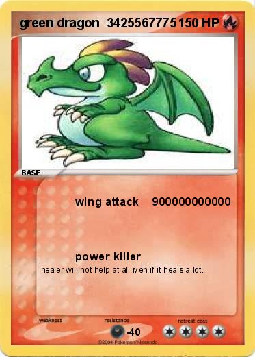 Pokemon green dragon  3425567775