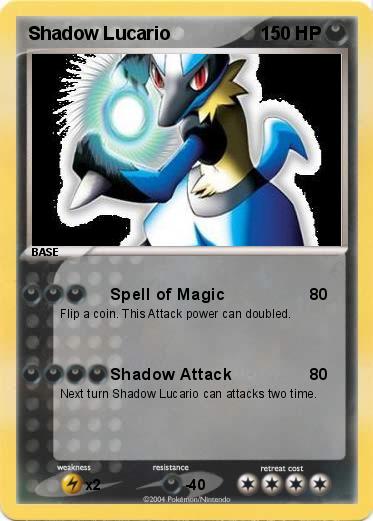 Pokemon Shadow Lucario