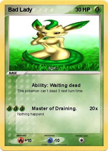 Pokemon Bad Lady