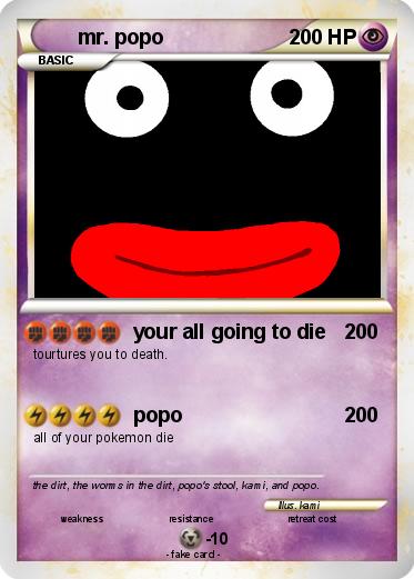 Pokemon mr. popo