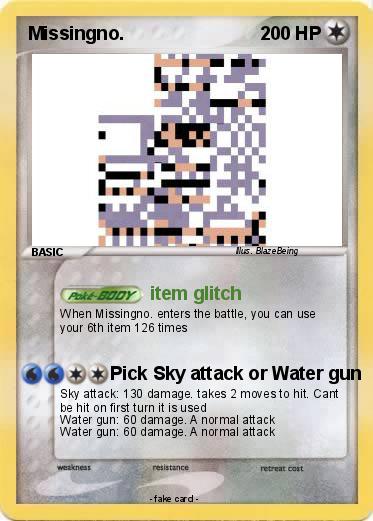 Pokemon Missingno.