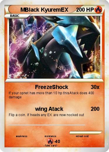 Pokemon MBlack KyuremEX