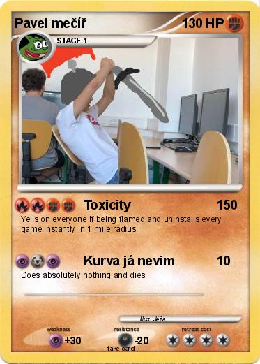 Pokemon Pavel mečíř