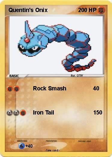 Pokemon Quentin's Onix