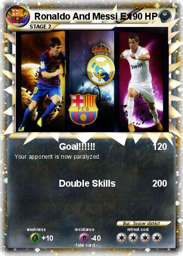 Pokemon Ronaldo And Messi Ex