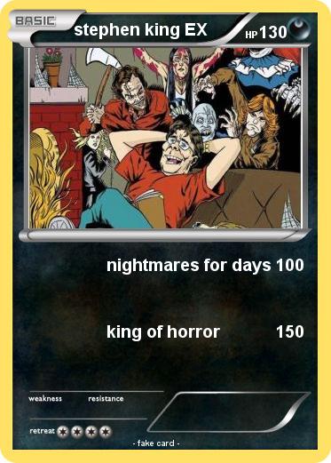 Pokemon stephen king EX