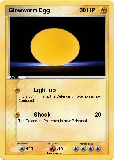 Pokemon Glowworm Egg