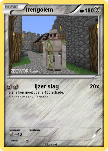 Pokemon irengolem