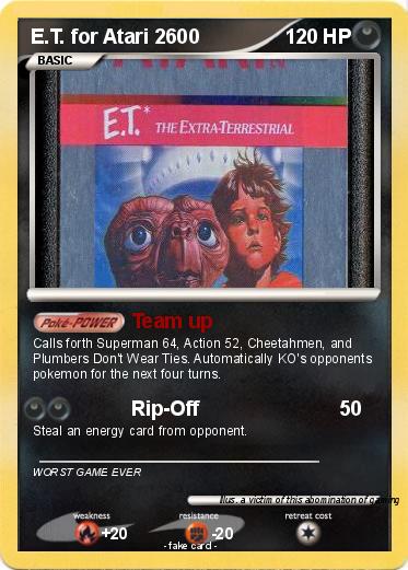 Pokemon E.T. for Atari 2600