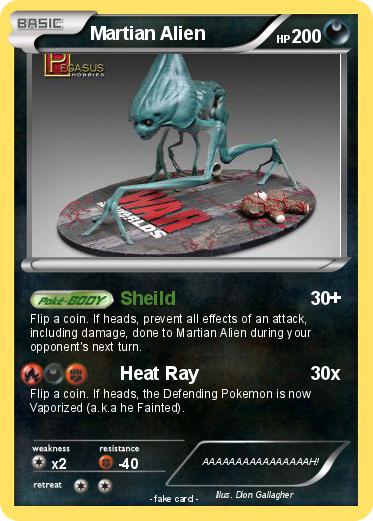 Pokemon Martian Alien