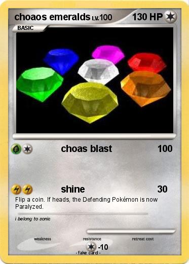 Pokemon choaos emeralds