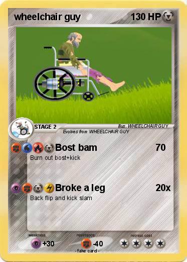 Pokemon wheelchair guy