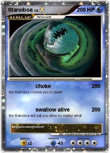 Pokemon titanoboa