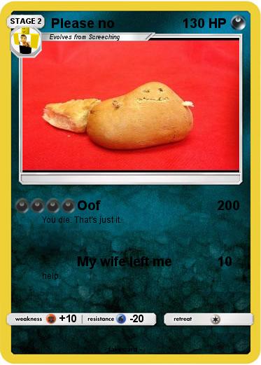 Pokemon Please no