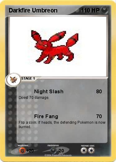 Pokemon Darkfire Umbreon