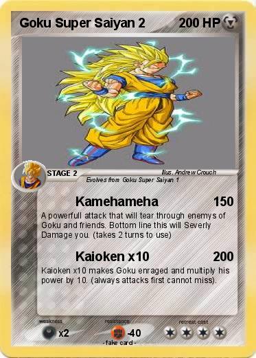 Pokemon Goku Super Saiyan 2
