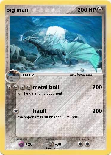 Pokemon big man