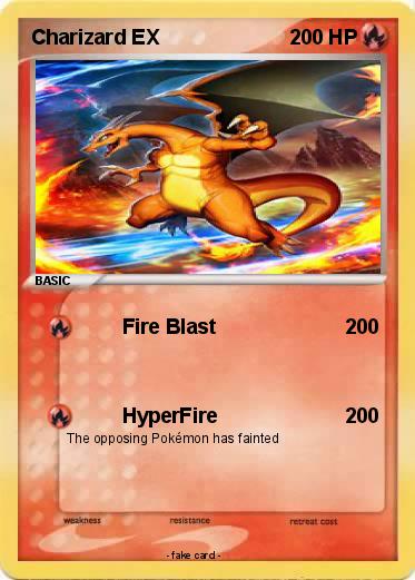 Pokemon Charizard EX