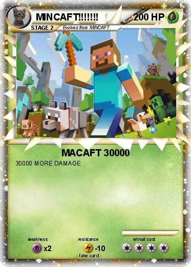 Pokemon MINCAFT!!!!!!!