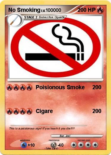 Pokemon No Smoking