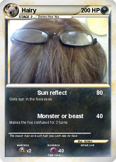 Pokemon Hairy