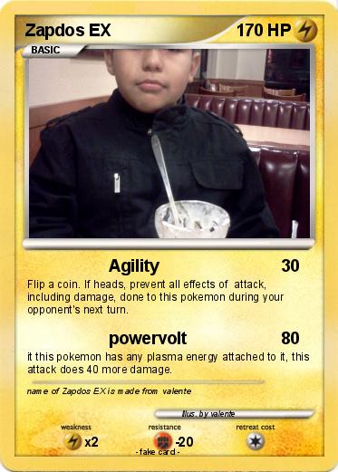 Pokemon Zapdos EX