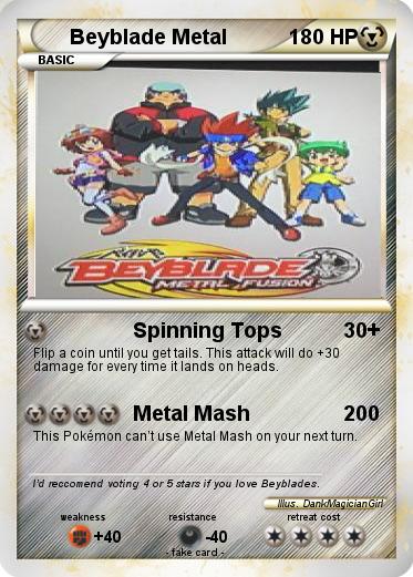 Pokemon Beyblade Metal