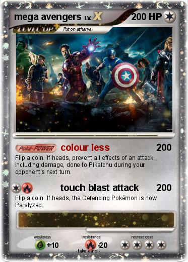 Pokemon mega avengers