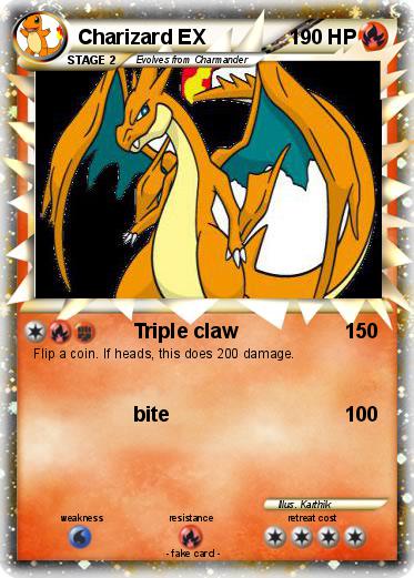 Pokemon Charizard EX