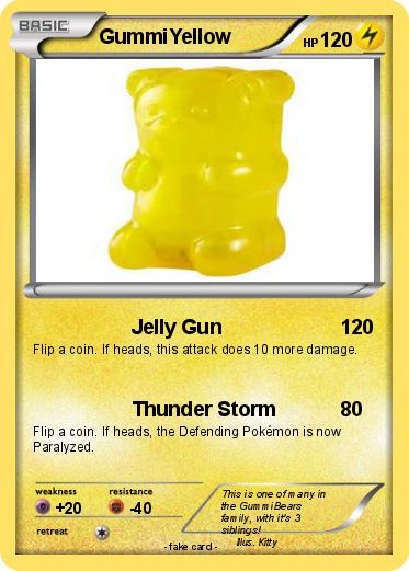 Pokemon GummiYellow