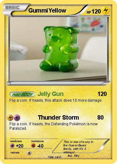 Pokemon GummiYellow