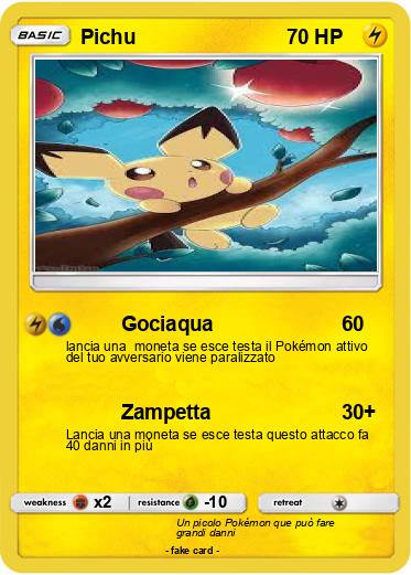 Pokemon Pichu