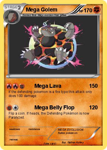 Pokemon Mega Golem