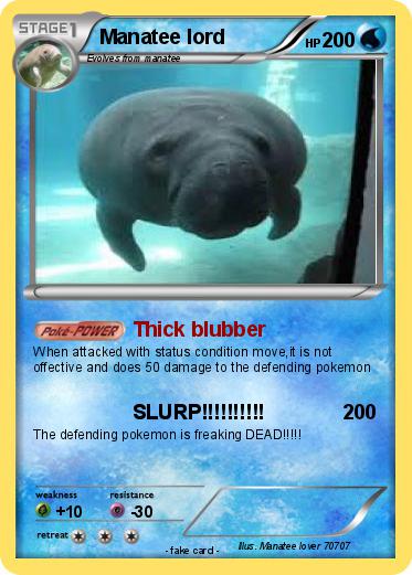 Pokemon Manatee lord