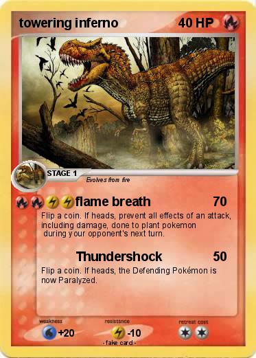 Pokemon towering inferno